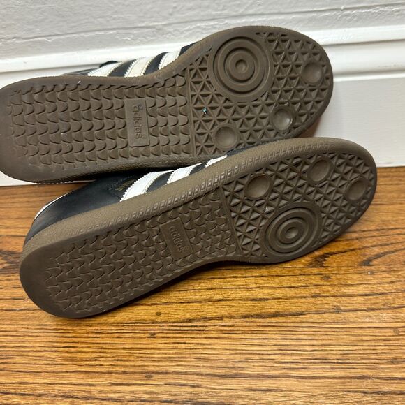 adidas Samba Classic Core Black White Gum Sneakers Men’s 8 / Women's 9 [034563] - Picture 4 of 9